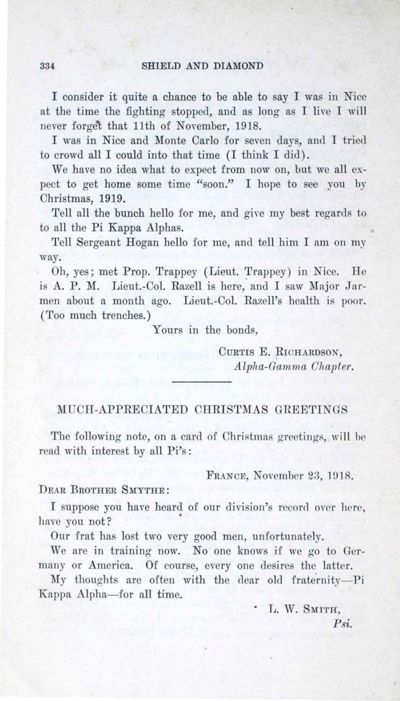 Much-Appreciated Christmas Greetings